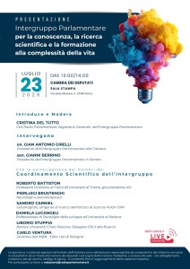 Presentazione intergruppo paralmentare